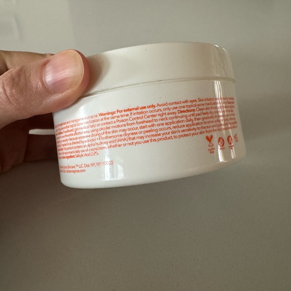 Dr Dennis Gross Acne Treatment Pads - White - Picture 3 of 5